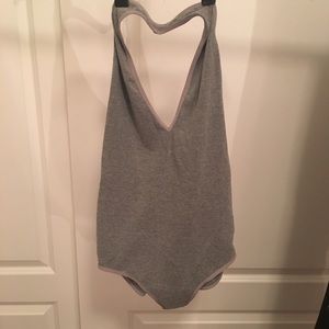American Apparel Halter Bodysuits